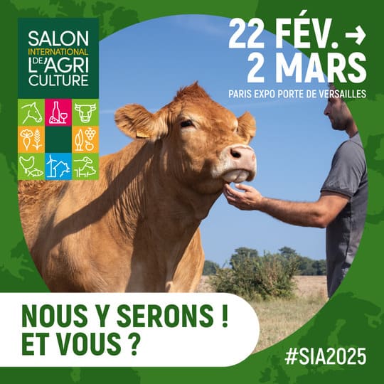 Retrouvez-nous au Salon de l’Agriculture !